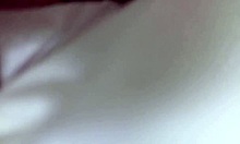 Asian wife's shaved pussy gets today's cumshot inside