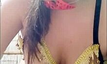 Stepdaughter waits eagerly for stepfather to eat and fuck her wet latina pussy!