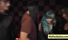 Nia Bleu, Busty Brunette Teen, Takes Brett Maker’s Nasty Facial After Hardcore Pounding