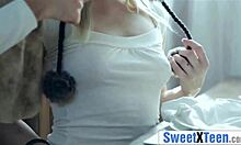 Tight Pussy Teen Passionately Fucks Big Cock