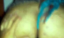 Milf sits on monster black cock and twerks her ass deliciously during interracial fucking.