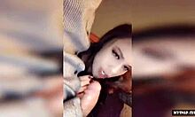 Ex Cums Inside Mouth Again