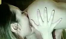 Amateur milf rims ass in garage