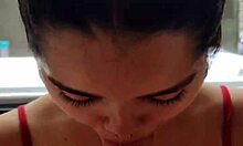 i'm white moon, suckin his big coc in frunt of the hot tub, oh god!