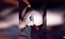 Ex Cums Inside Mouth Again