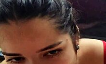 i'm white moon, suckin his big coc in frunt of the hot tub, oh god!