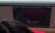 i'm white moon, suckin his big coc in frunt of the hot tub, oh god!