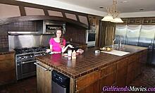 i can't beleive i'm lickin this young 18+ babe's ass so good, it's homemade lesbian fun