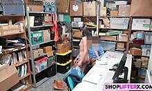 Teen Carolina Takes Officer's Hard Penis After Theft Incident