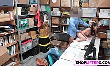 Teen Carolina Takes Officer's Hard Penis After Theft Incident