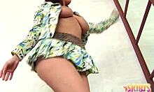 It Really Turns Me On Flashing My Panties In Public