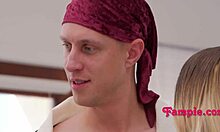 Wednesday Addams rides stepbro rough