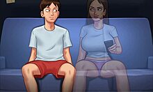 Summertime Saga 212: Big Tits Riding In Cowgirl Game