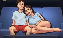 Summertime Saga 212: Big Tits Riding In Cowgirl Game