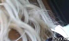 Teen 18+ Hairy Pussy Receives Cumshots In Pov Blowjob