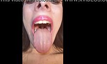 Cute teen seduces with dirty talk, craving to suck you off in her pretty mouth in stunning HD.