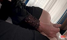 Latina Brunette Wakes Stepson for Morning Anal Blast, Filling Her Face with Cum