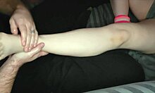 Step-sister trading foot massages