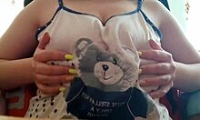 hey, shy stepsister, show those big tits on camera, forget studying