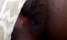 Drilling that wet ebony pussy with pants on? So naughty! 😏