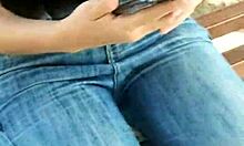 Deceiving single mother in park for multiple fucks with money