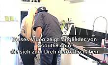 Tight teen vom chef genotigt!