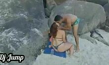 fudendo uma casada com hardcore anal na praia de abricó