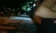 Latina Brunette Bent Over for Anal Sex