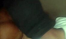 Ebony amateur bent over for BBC doggystyle.