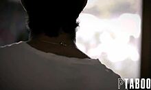 superstar jock taunts unconfident aften opal virgin into hardcore fucking