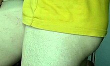 I lost bet, bent over for stepbrother's pussy use