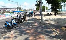 Lucky Tourist Receives Wet Double Blowjob from Thai Amateurs