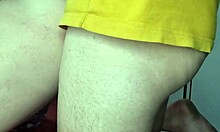 I lost bet, bent over for stepbrother's pussy use