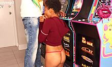 sex while gaming deepthroat cum in mouth