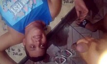 The virgin boy explores new experiences