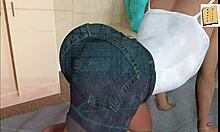 wvm 3 checks out shauna's big ass and tits in erotic 3d anime game