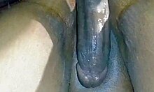 BBW wife gets anal creampie from big black cock in amateur scene