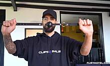 Slim4k's boyfriend cums quickly in anal, intriguing her reaction.