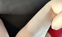 This Babe Enjoys Hardcore Fucking Her Pink Pussy Without a Condom at Home.