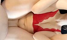 This Babe Enjoys Hardcore Fucking Her Pink Pussy Without a Condom at Home.