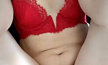 This Babe Enjoys Hardcore Fucking Her Pink Pussy Without a Condom at Home.