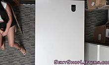 Caught Asian Teen Taking Big Facial In High Definition Reality