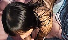 Brunette Mexican Amateur Gets Rough Fuck In Red Lingerie!