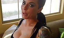 Christy Mack's tattooed ass takes monster cock POV