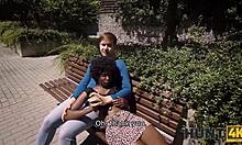 Ebony slut cheats with old black man.