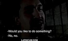 Straight Latino Guy Fucks Twink Hard.