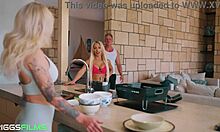 slutty stepmom isabelle deltore sneaks around with kitty’s fit boyfriend