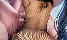 Brunette Mexican Amateur Gets Rough Fuck In Red Lingerie!