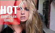 Athletic Blonde Fucking Compilation: Bent Over Pussy and Blowjob