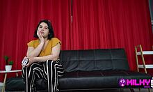 Peruvian lesbians have first sex in front of cameras